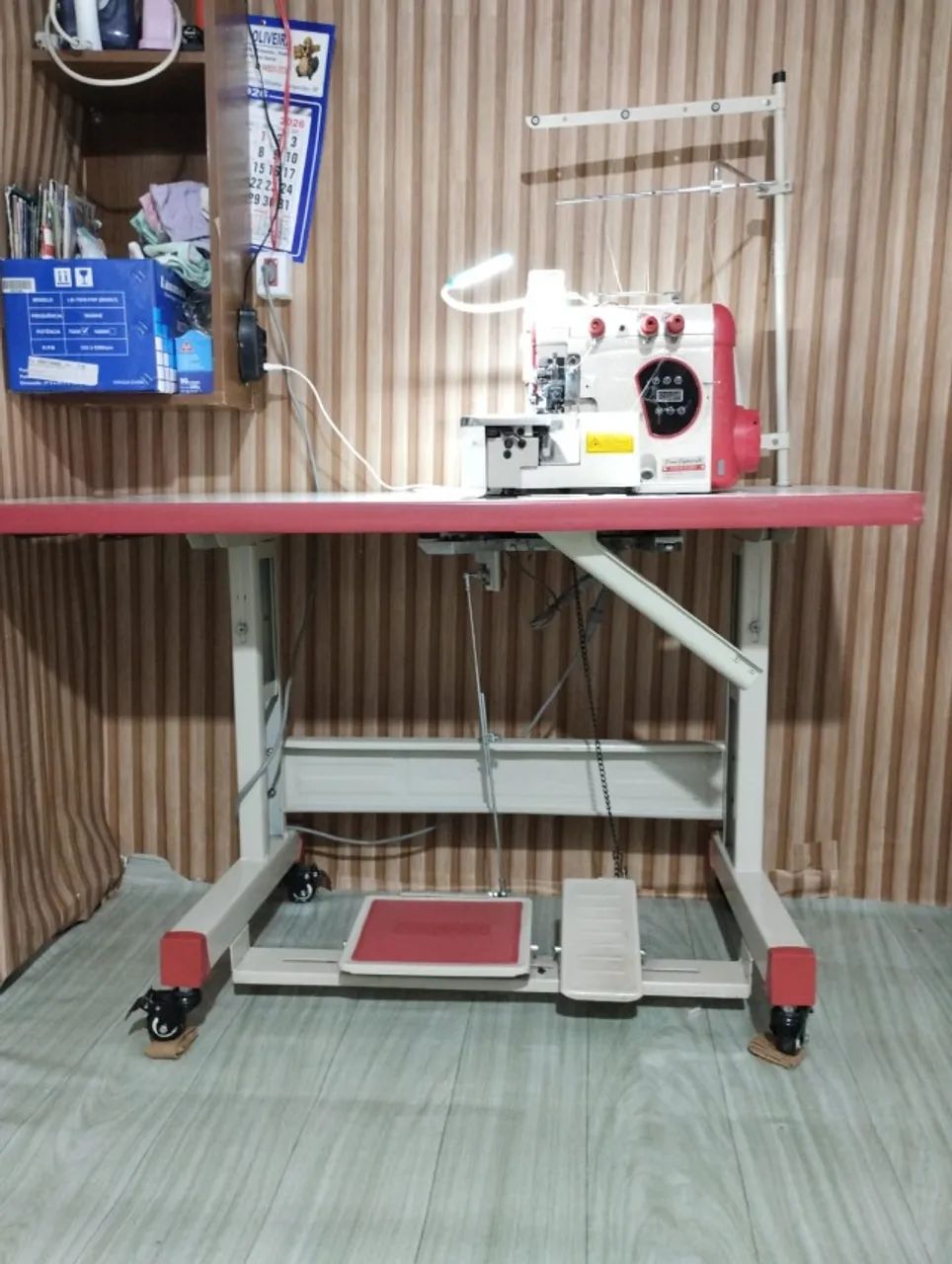 Máquina de Costura Interlock Direct-Drive Industrial Sun Special - SS95D-PR-SU - Foto 3