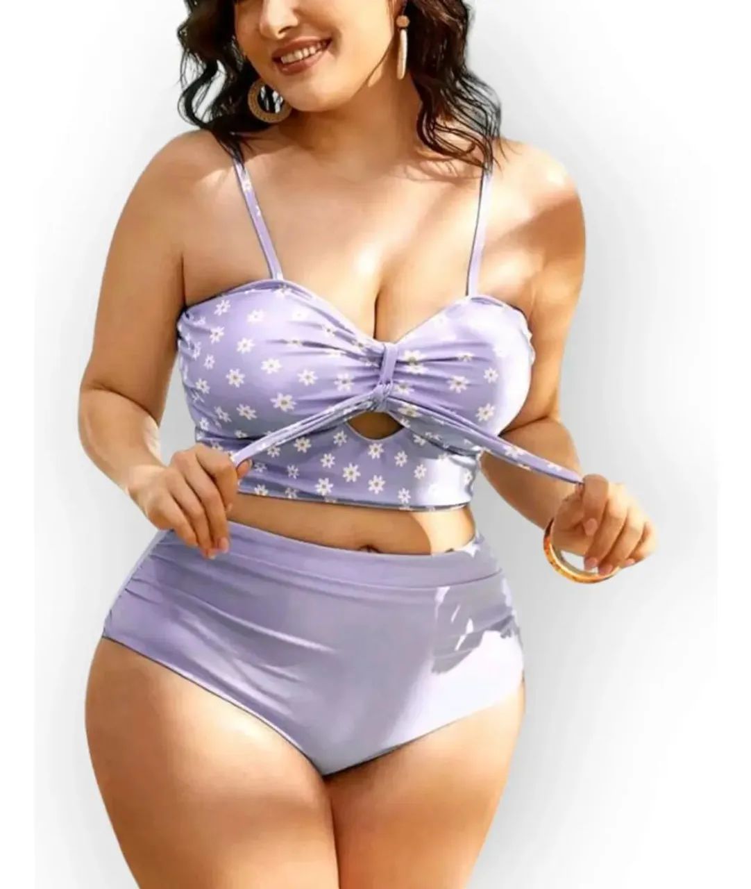 Biquíni Plus size -  Lilás 