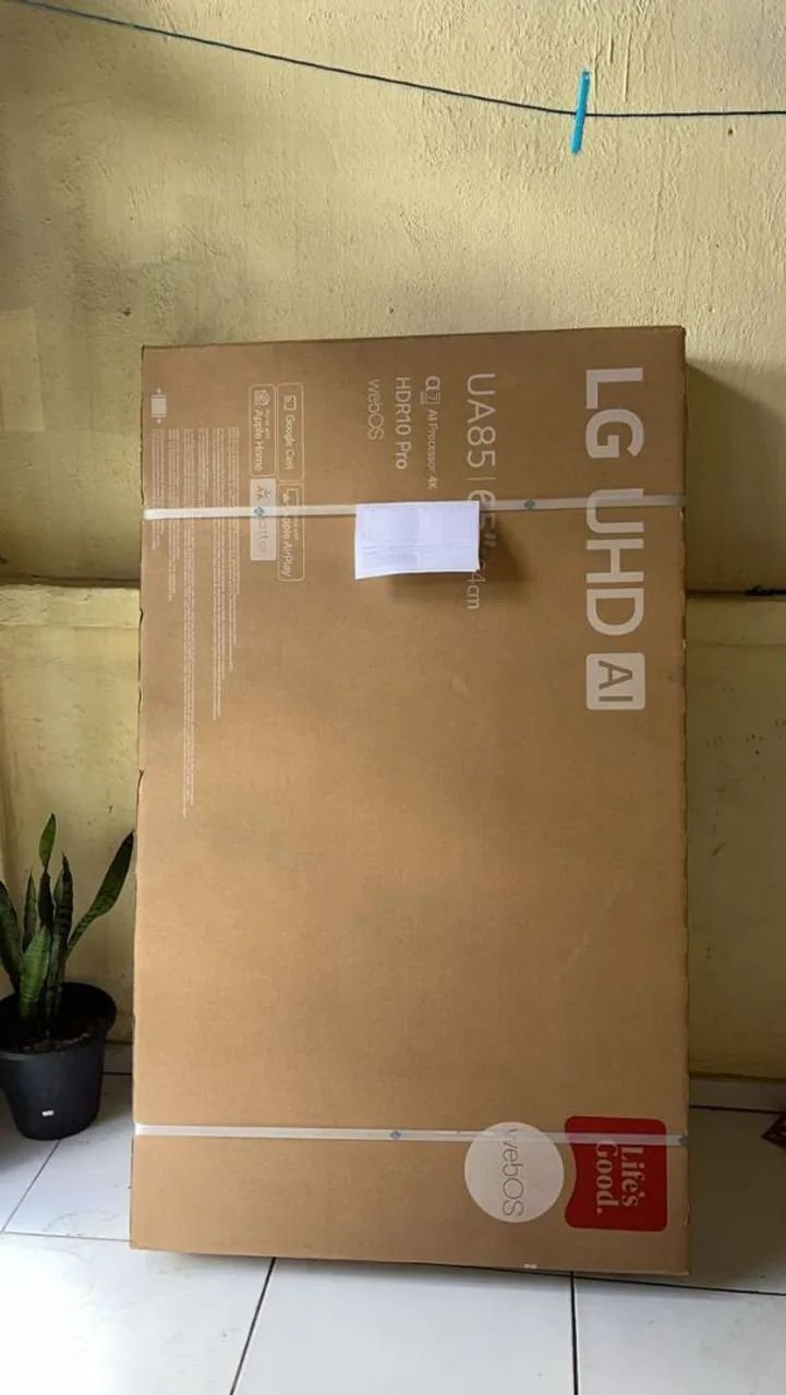 Tv LG 65 nova na caixa 