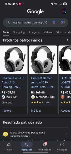 Headset ASTRO A10 GAMING LOGITECH  - Foto 5