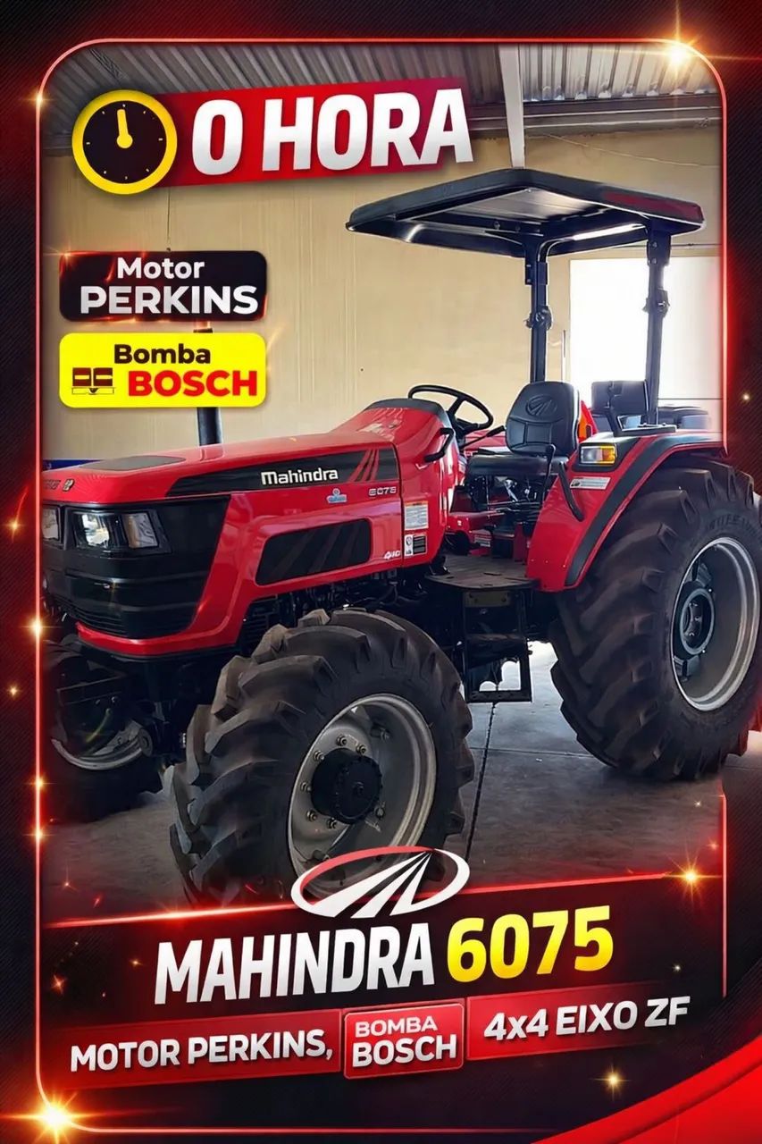 Trator mahindra 7075 