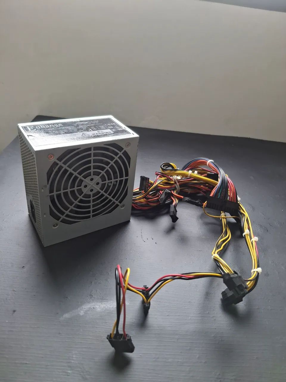 Fonte Enhance 600w Real Mod. Atx-0760ga2 Bivolt Automática