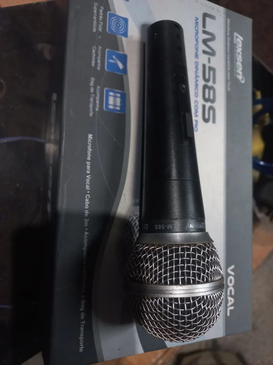 Microfone profissional lexsen