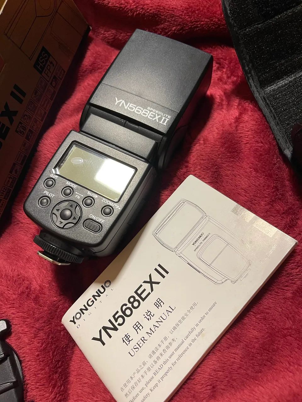 Flash Yongnuo Speedlite p/ Câmera Canon TTL - YN568EX II - Foto 3