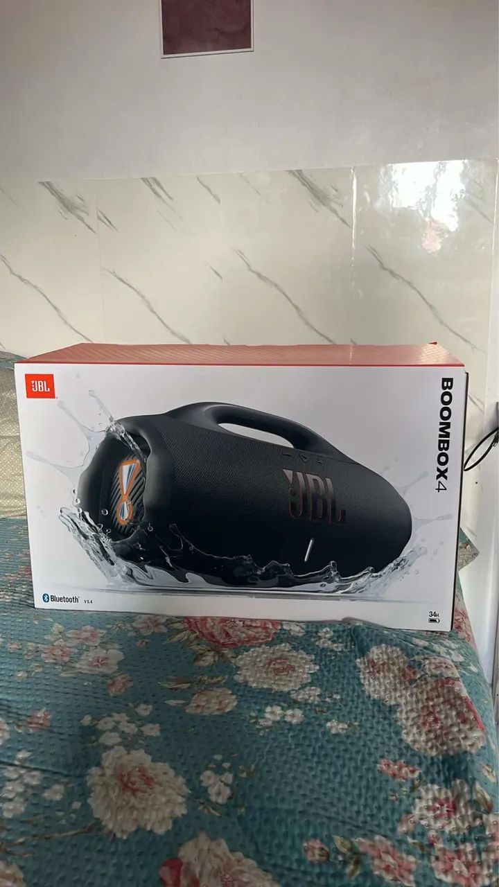 Caixa de Som Bluetooth JBL Boombox 4 - Foto 4