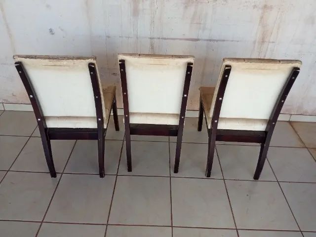 03 Cadeiras de mesa - Foto 3