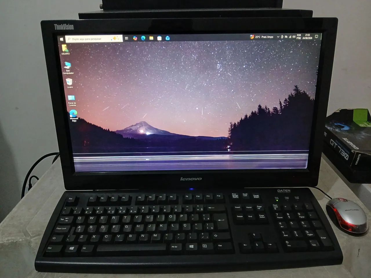 Vendo computador completo DDR3 processador Intel Celeron