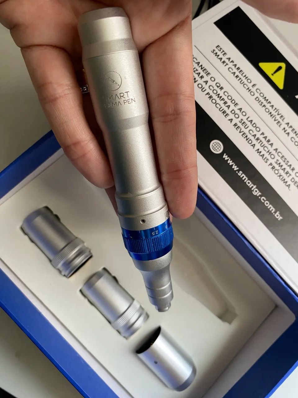  Caneta Smart Dermapen microagulhamento + Smart analyzer
