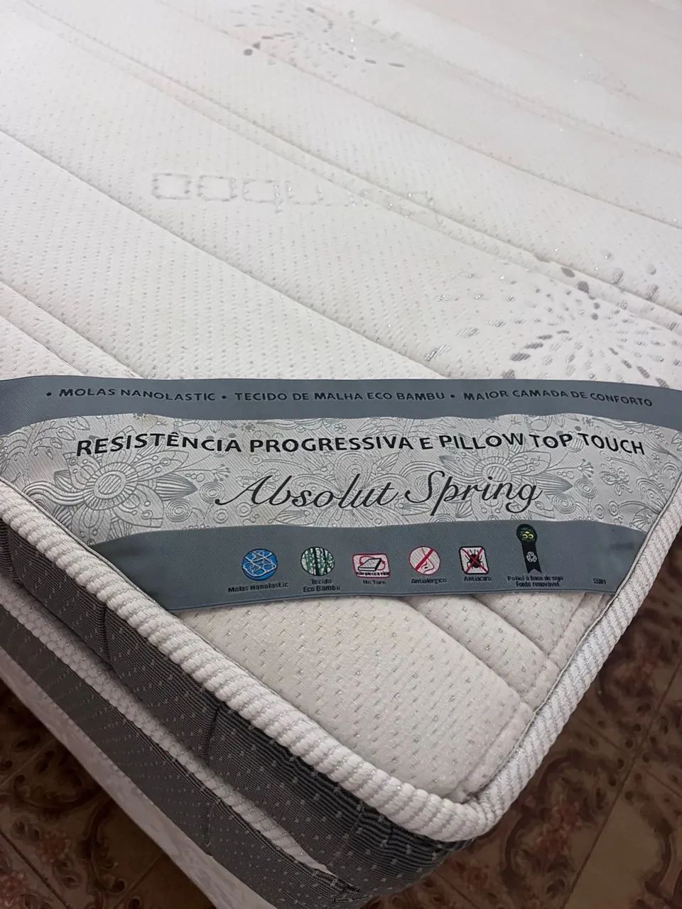 Cama Box King Size Ortobom Absolut Spring  - Foto 3