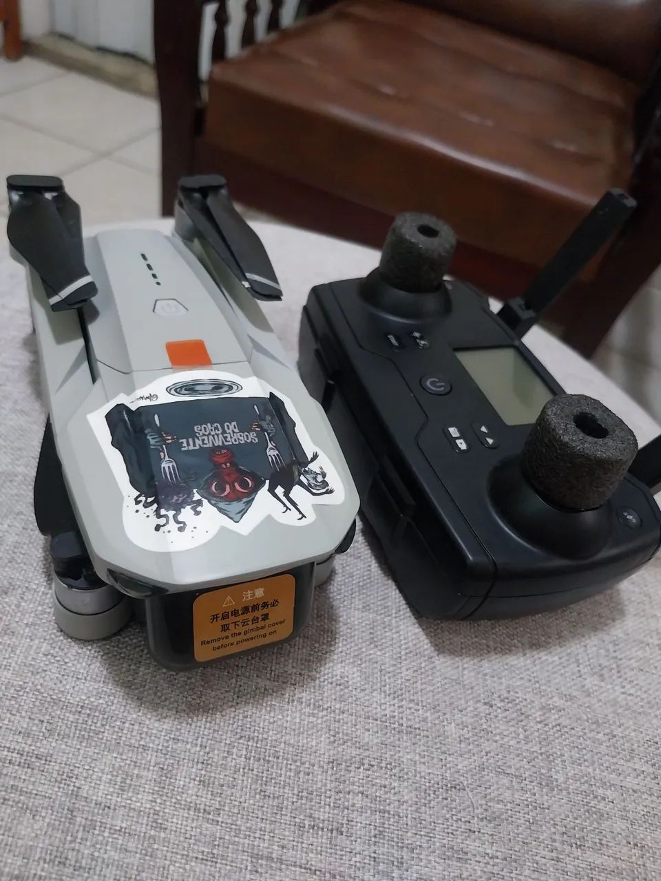 Drone kf102 com gps usado apenas 1 vezes valor 900,00 - Foto 3