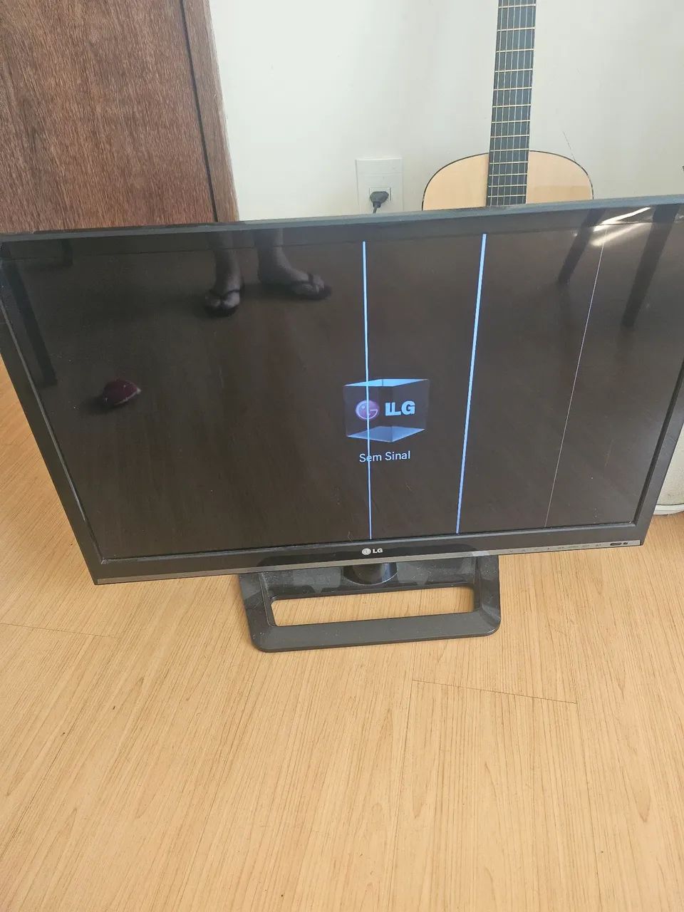 Tv lg 32 p com listra ,mas funciona normalmente, pode testar na hora - Foto 3