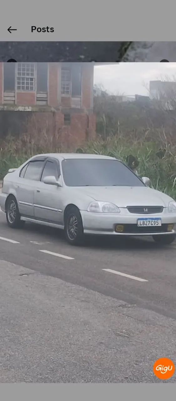 Honda Civic Sedan LX 1.6 16V Mec. 4P 1998