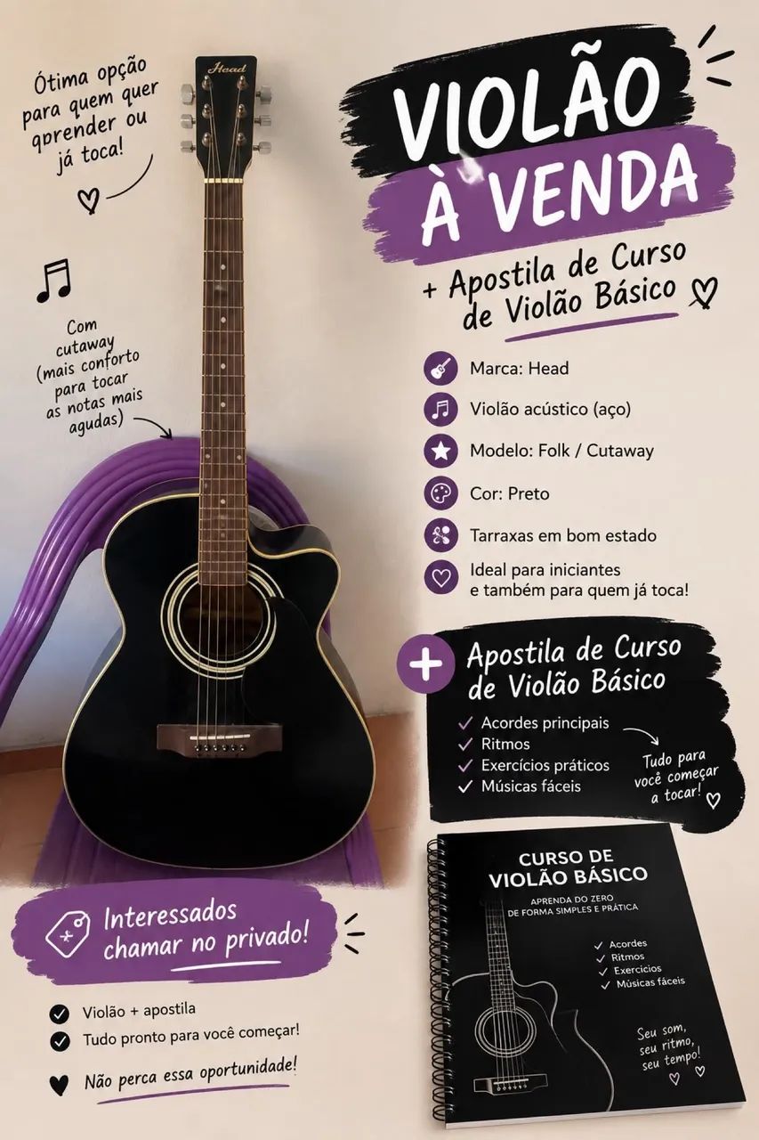 Violão elétrico 