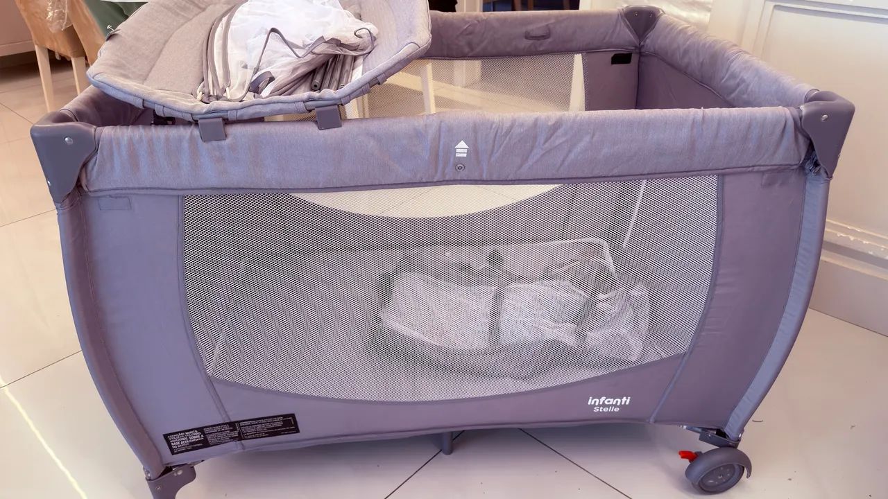 Cercado para bebê + colchão - Foto 3