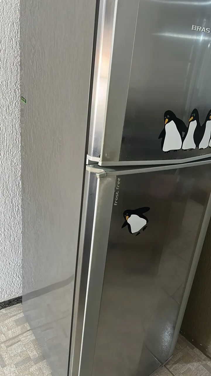 Geladeira Brastemp queimada