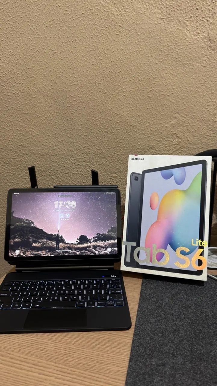 Samsung tab S6 lite completo oportunidade de produtividade - Foto 3
