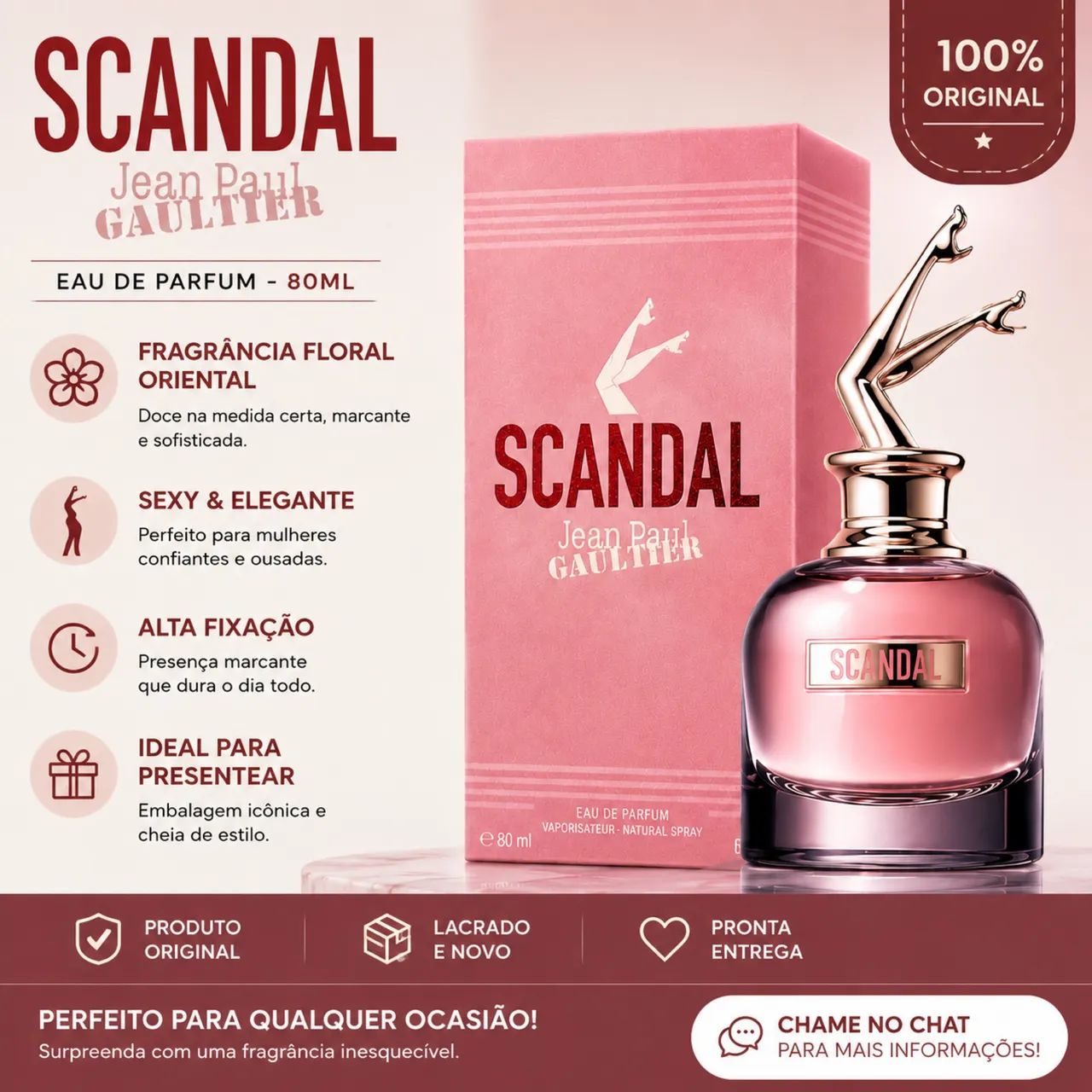 Perfume Scandall 80ml - Foto 2