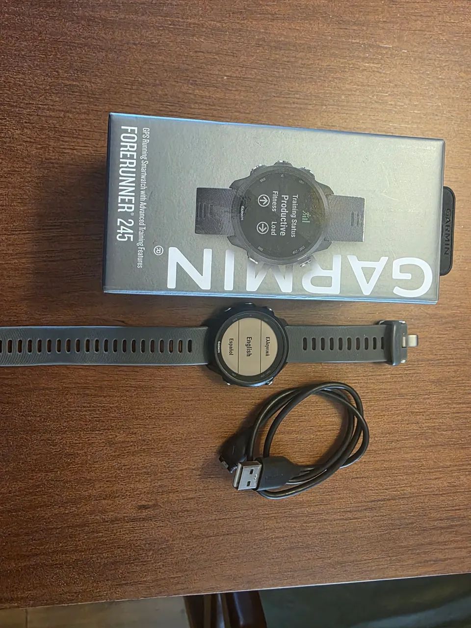 Garmin Forerunner 245 Usado - Excelente Estado com Caixa e Cabo Original - Foto 2