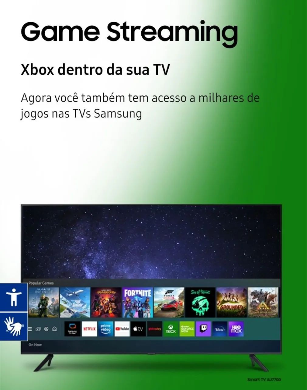 Smart TV Samsung 55" UHD 4K  - Foto 3