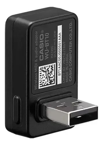 Interface Bluetooth Casio WU-BT10 - Áudio e MIDI sem Fio