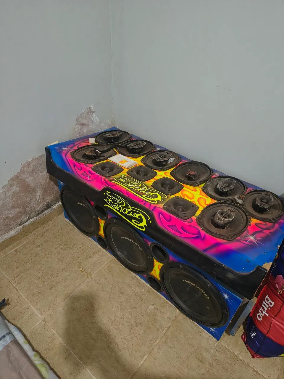 Caixa de grave e 6x9