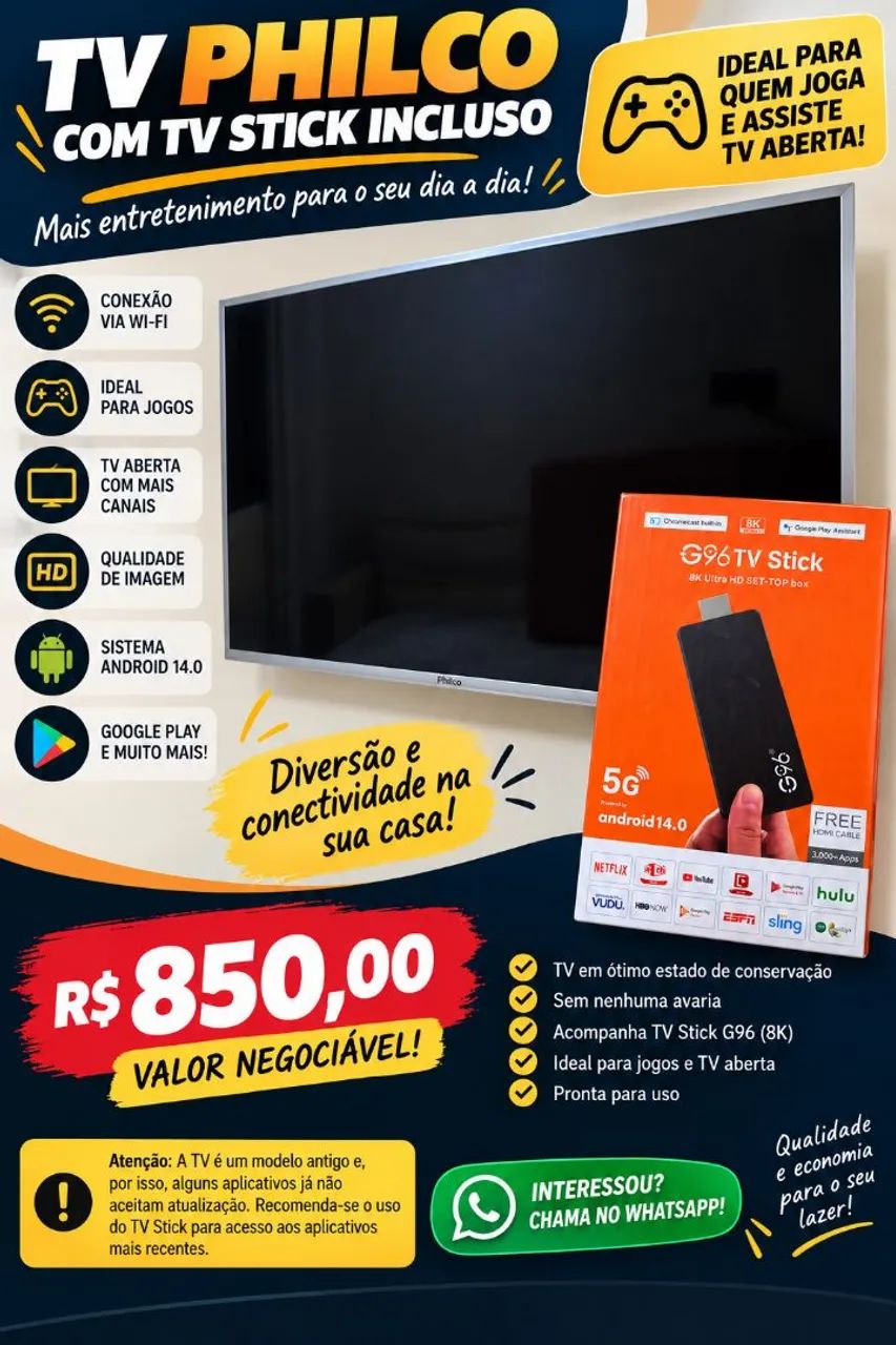 Tv 55 polegadas