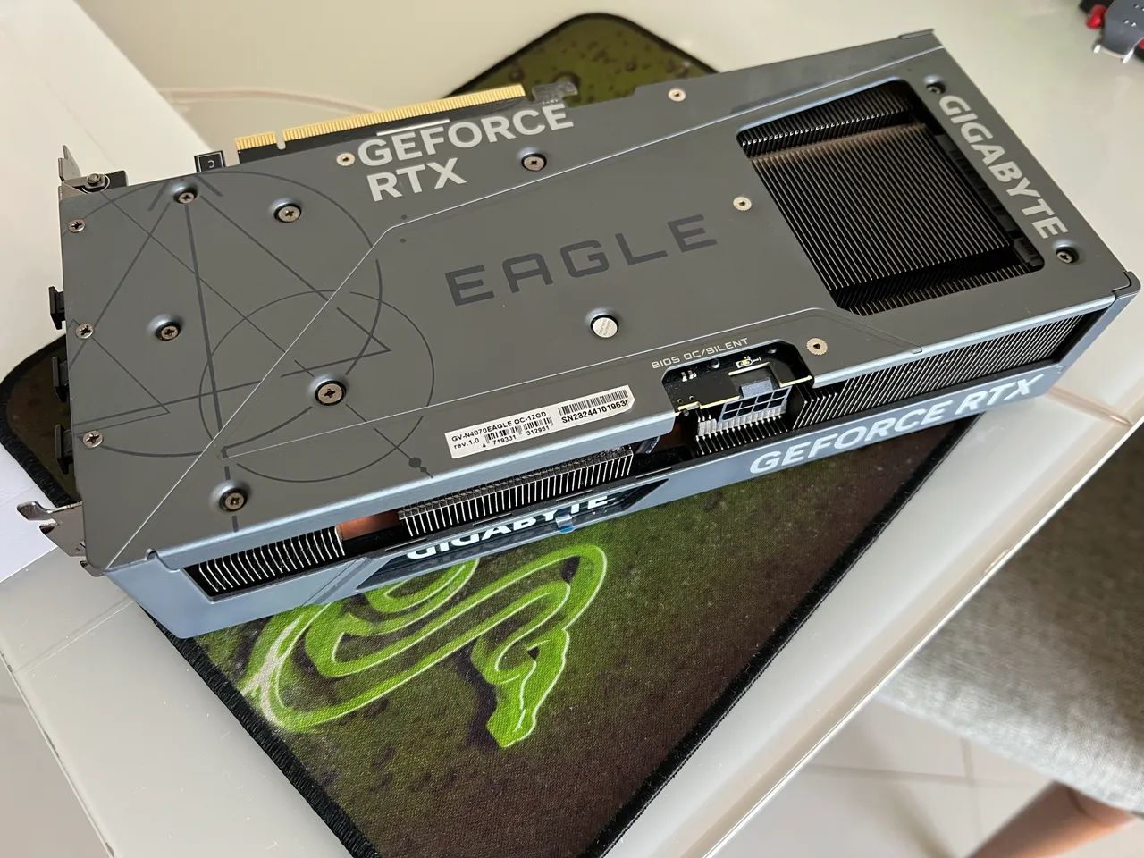 Placa de Vídeo GIGABYTE GeForce RTX 4070 12Gb