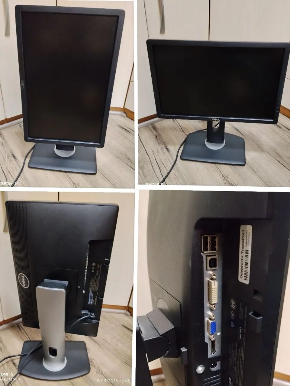 Monitor Dell 19" giro horizontal e vertical , widescreen  - Foto 4