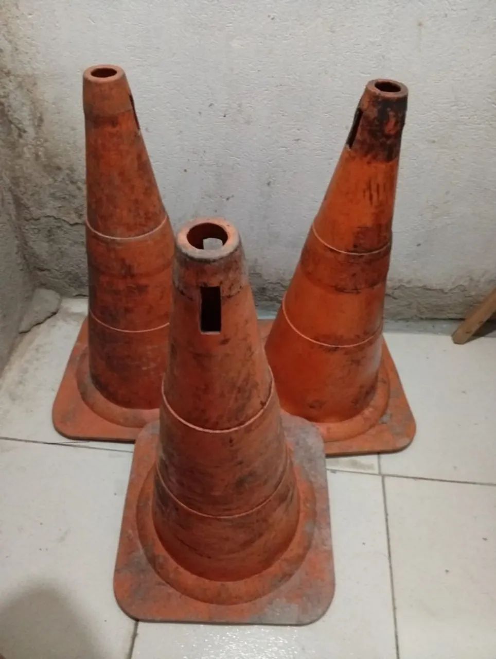 Cone de sinalização 