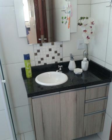 Linda casa em barra velha averbada 350mts do mar 03 dormitórios aceito carro no negócio - Foto 3