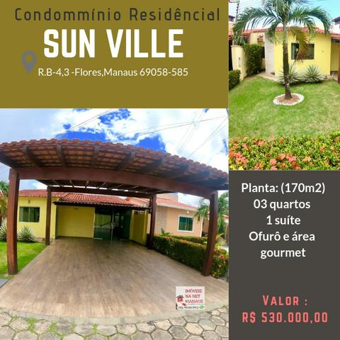 Sun ville 3 quartos 1 suíte com OFURÔ (semi-mobiliado)