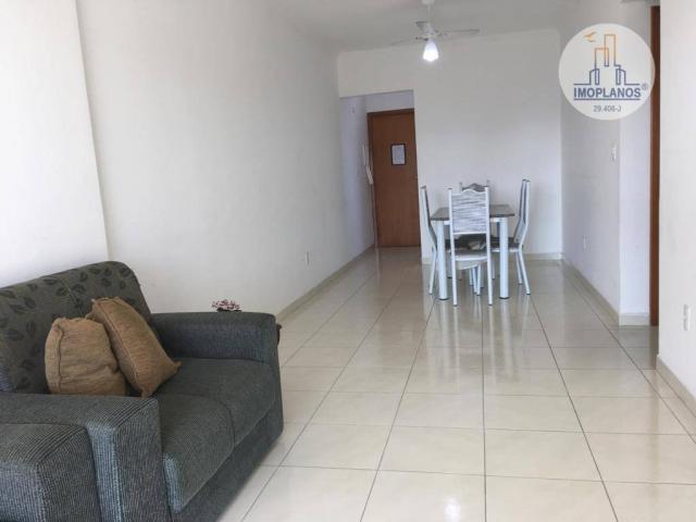 Apartamento com 2 dormitórios à venda, 76 m² por r$ 270.000 - campo da aviação - praia gra - Foto 2
