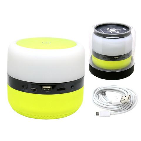 Caixa de Som Bluetooth Led 5w MY-002 Tomate Carregador por Indução Abajur Luminária - Foto 3