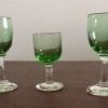 3 taças para licor e vinho do porto - em vidro verde - Foto 2