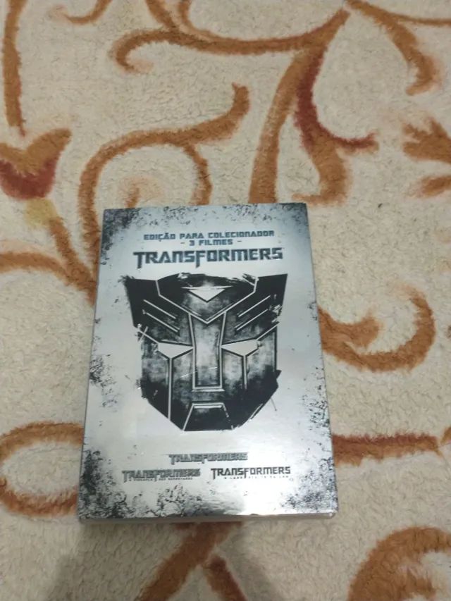 Transformers Edição Para Colecionador - 3 DVDs Filme Ação em