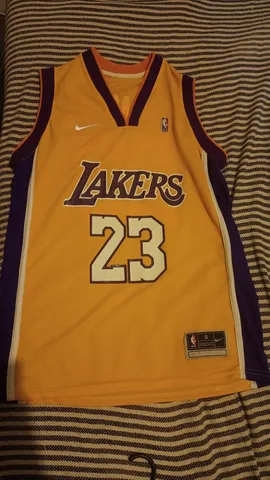 Camisa Regata Lakers Roxa Lebron James 06 Oficial 2023