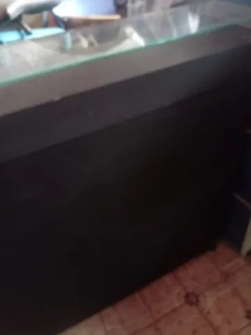 Recepção em mdf preto para loja  - Foto 3