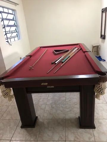 American Billiards  Alto padrão em mesa de sinuca.