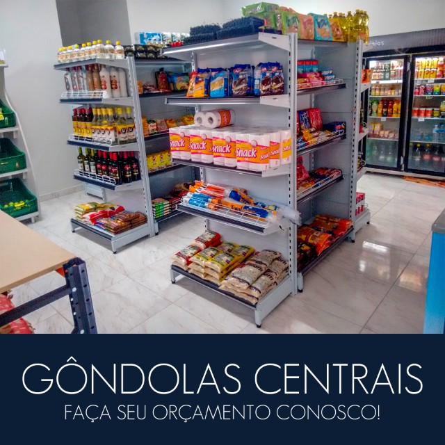 Gôndolas Centrais Novas - Foto 3