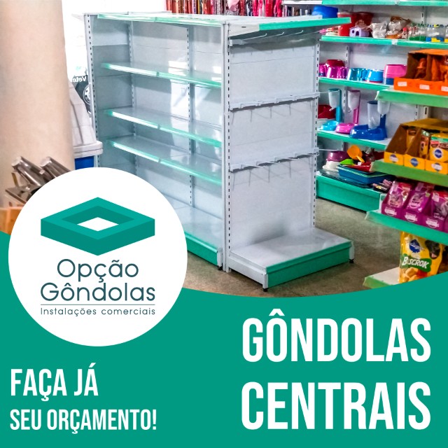Gôndolas Centrais Novas