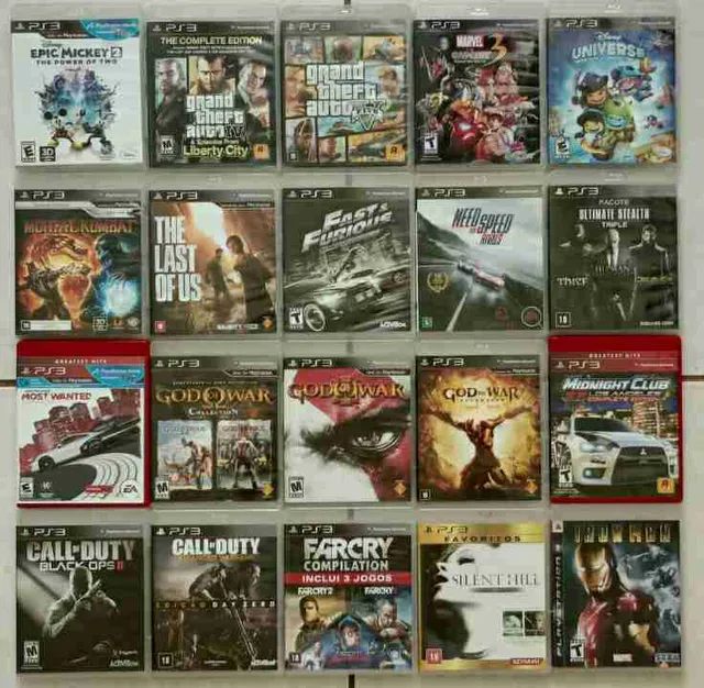 Vendas e Trocas de Jogos XBOX-360/ONE e PS3/PS4