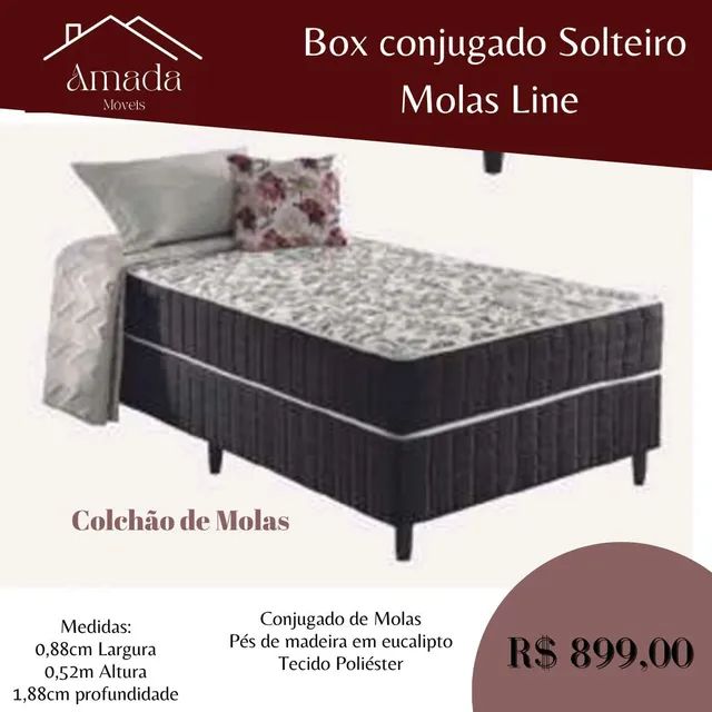 base box solteiro com cama auxiliar , Entrega  em 3 dias  - Foto 4