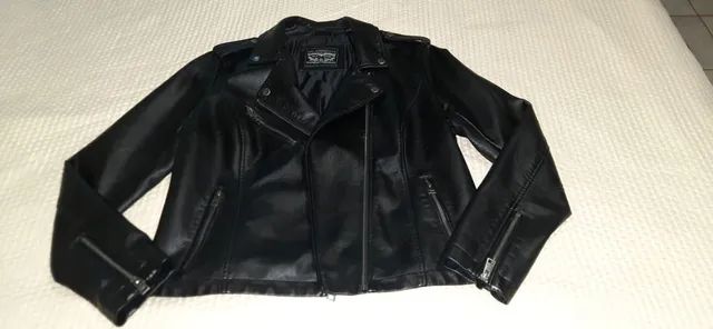 Jaqueta de couro feminina Levis original novinha tamanho G