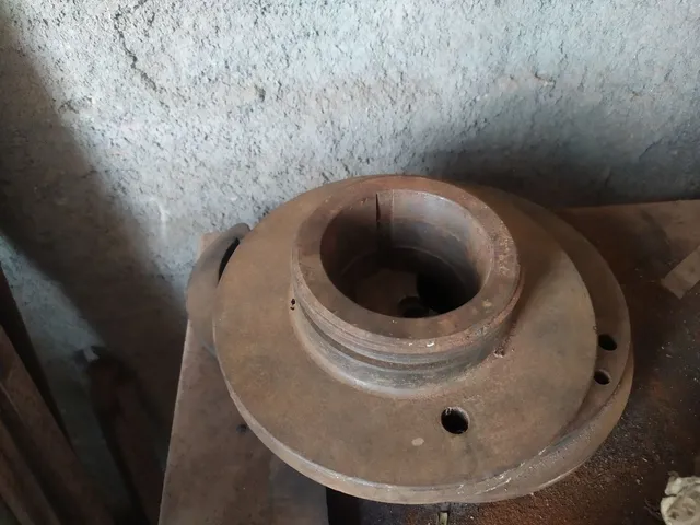 Flange para torno mecânico