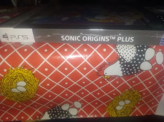 Jogo Ps5 Sonic Origins Plus Midia Fisica