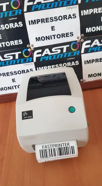 Impressora de etiqueta zebra tlp2844 - Foto 2