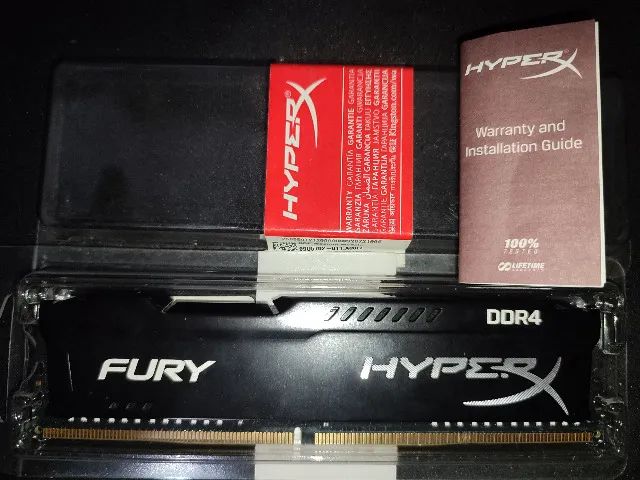 Memória HyperX 8gb + T-Force 8gb - Foto 2
