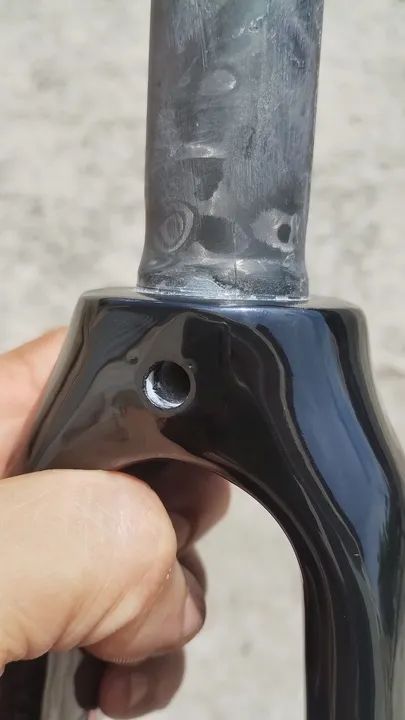 Garfo de Carbono para Speed alt Max 700x25 pneu  - Foto 2