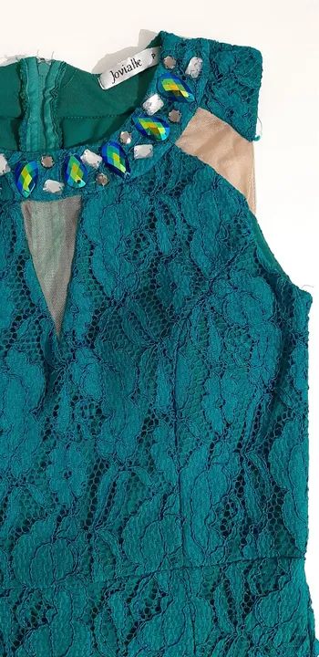 Vestido de festa - verde água  - Foto 4