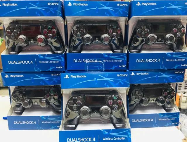 Controle Ps4 Bluetooth Preto 